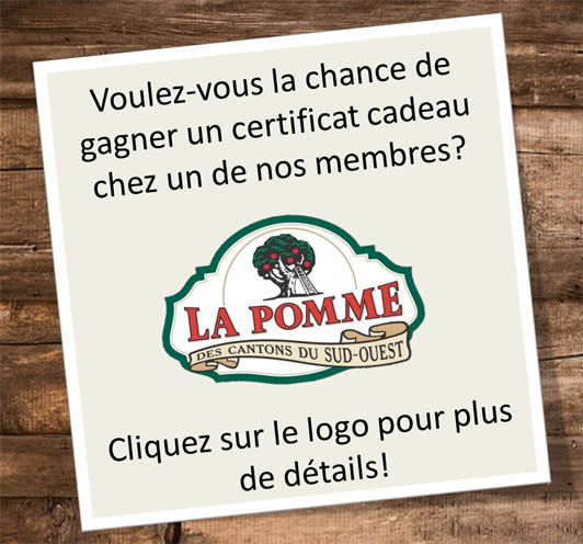 Gagner un panier-cadeau produit de la pommes sud-ouest de Montreal